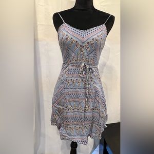 Everly Blue Floral Sundress